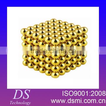neodymium magnet sphere 5mm gold christmas gift