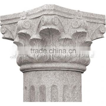 Limestone Granite Stone Column Cap Pillar Cap