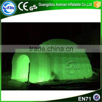 Customize LED inflatable party dome tent inflatable onion tent for sale