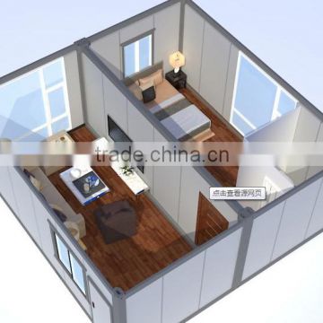 fashionable luxury container house for living
