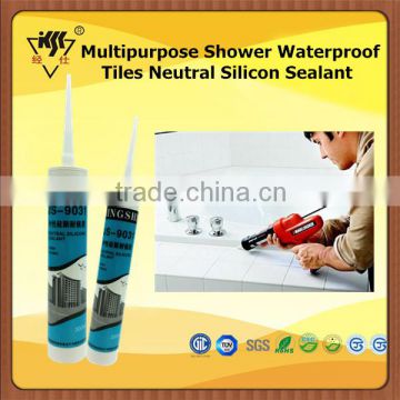 Multipurpose Shower Waterproof Tiles Neutral Silicon Sealant