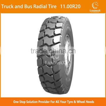 2014 New Stock 11.00R20 Boto Tire Chinese Truck Tires