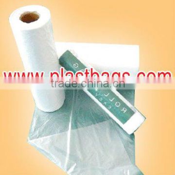 cheap HDPE transparent food bags on roll