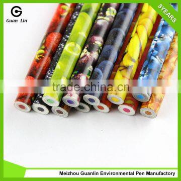Fashion eco friendly paper promotion color pencil