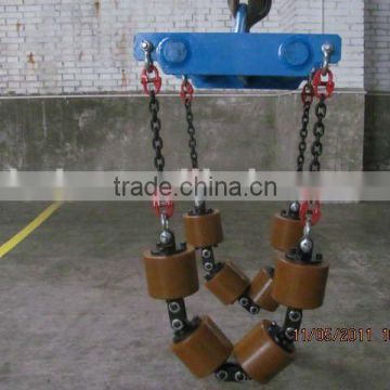 pipe construction equipment of roller cradle