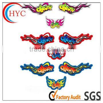 2014 Cheap pvc label sticker,sticker printing,car security sticker