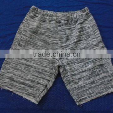 Mens slub knit sweat shorts