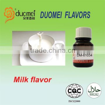 Emulsify Milk flavor for bakery production, flavor with color
