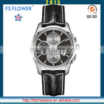 FS FLOWER - Classic Billede Watch Man Sports Timing Funktion Watch