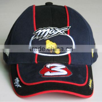 2015 new style Top quality manufacturer customized hats and caps, F1 racing cap