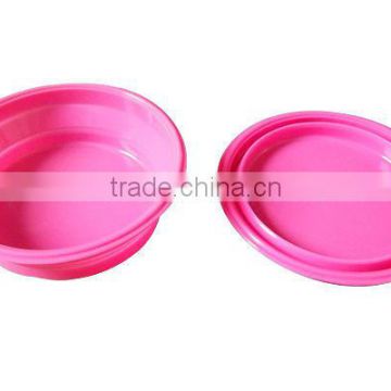 food grade foladable silicone soup bowl