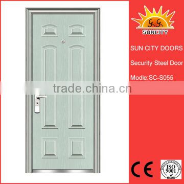 White color Exterior Doors with Sidelights SC-S055