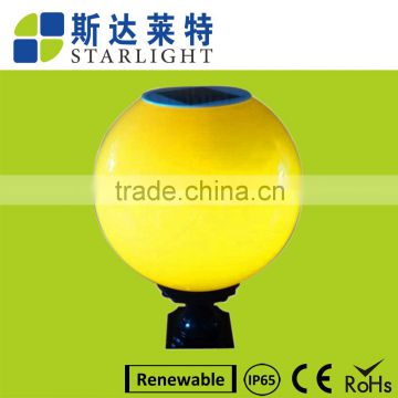 China factory wholesale solar garden light pmma lampshade material
