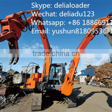 DX80/DX500LC Excavator hydraulic log grapple, Customized Excavator Wearable log grapple garb/log grapple fork for sale