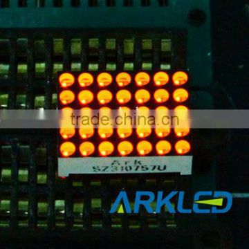 0.7 inch/5*7 dot matrix led display,led dot
