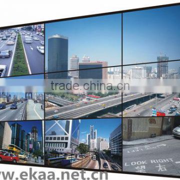Stylish HD Display Board Wall Mounted Video Lcd Panel /EKAA 46inch DID multi screen video wall