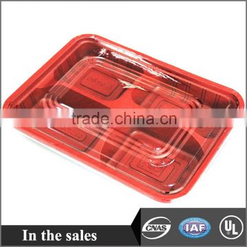 Plastic food tray