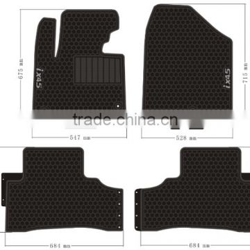 aftermarket original car latex mat for hyundai IX45 2014~on use