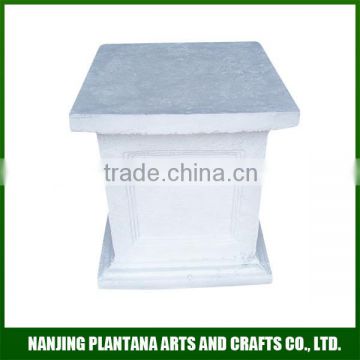 garden pedestal fiberglass with urn