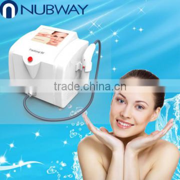 Radio frequency/ fractional rf microneedle skin tightening beauty salon equipment