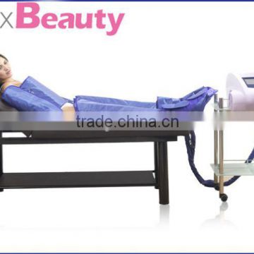Portable air wave far infrared pressotherapy slimming machine / pressotherapy and strong deep lymphatic with EMS function