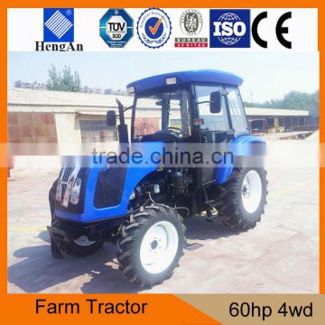 Chinese 60hp Tractor With Air Condition Cab