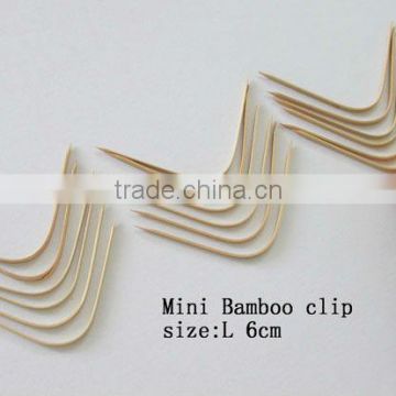 Disposable bamboo mini tong
