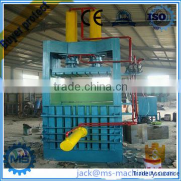 hydraulic baling press machine for cotton,sheep wool,waste clothes,plastic bottle