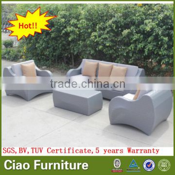 Arabian cheap living room furniture rattan sectional sofa design