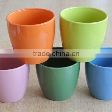 ceramic flower pot all color for sale