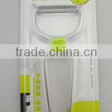 Stainless Steel Kitchen peeler with flat blade