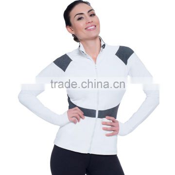 Cheap wholesale with high quality fitness and yoga wear women sport jackets