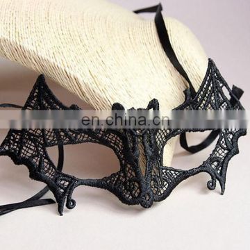 Hot Fashion Bat Pattern Sexy Lace Animal Mask For Party