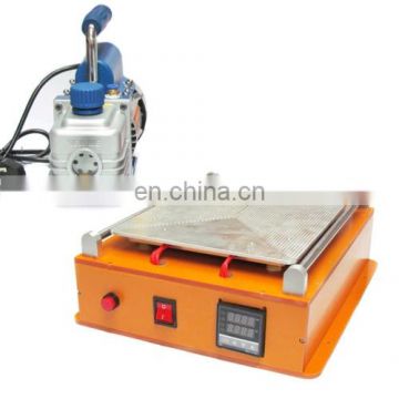 Manual Tablet Touch Screen LCD Removal Separator Machine Hot Plate + Vacuum Pump for iPad