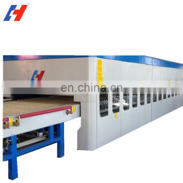 CCC Double Row Blower Industrial Automatic Flat Tempered Glass Machine Price