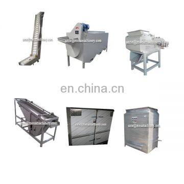 High performance full automatic cashew nut processing line