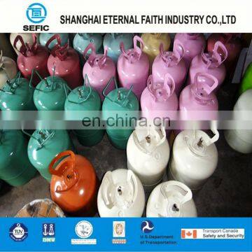 Disposable Balloons Helium Gas Cylinder Used For Birthday Party