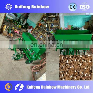 Easy operation Factory directly supply garlic planter machine garlic seeder potato planting sowing machine