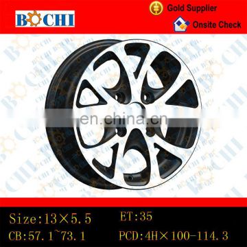 13X5.5 alloy wheels for car with new design and lower price