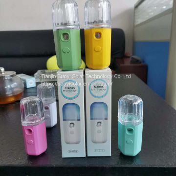 Skin Care Nano Handy Beauty Nano Steamer Electric Facial Nano Mist Sprayer