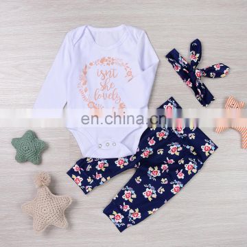 Baby Clothes Long Sleeve Cotton Floral Baby Clothes