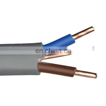 Surpassing in quality electrical cable multicore 2.5mm twin and earth flat cable for house wiring