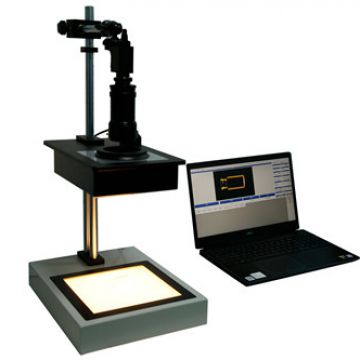 Computerized Polariscope Stress Magnifier measuring stress value in Glass and Crystal products