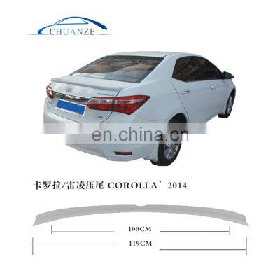 FOR COROLLA 2014   REAR SPOILER  CAR SPOILER DIGGY SPOILER