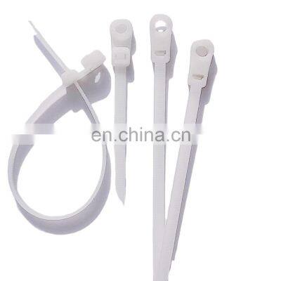 4.8*150 Organizer plastic nylon high quality heavy resistant self locking adjustable cable zip ties
