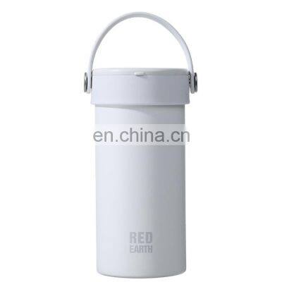 Lovely customized 300ml stainless steel portable vacuum flask insulated water bottle with loop