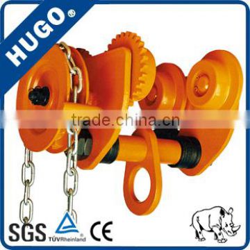 Small size Manual hoist Trolley with chain