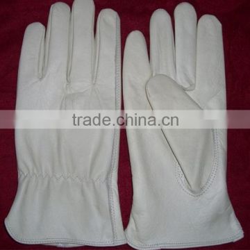 custom made cow grain Leather drivers driving gloves