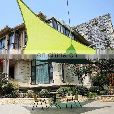 Manufactory Polyester Sun Shade Sail Breathable Garden UV Block Rectangle SunShade Sail Canopy Outdoor Patio
