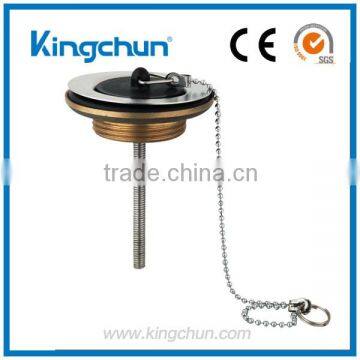 KingChun Free Samples wash basin chrome drain plug for bathroom fitting(K16)